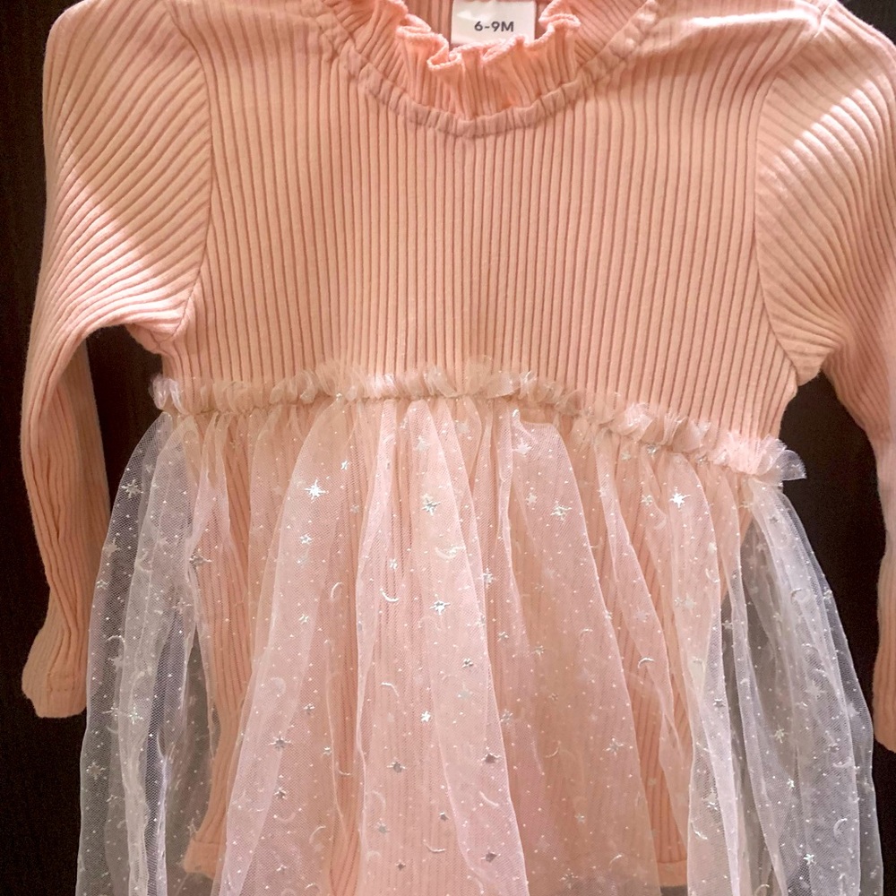 PatPat, Pink Tutu Dress, 6-9Months